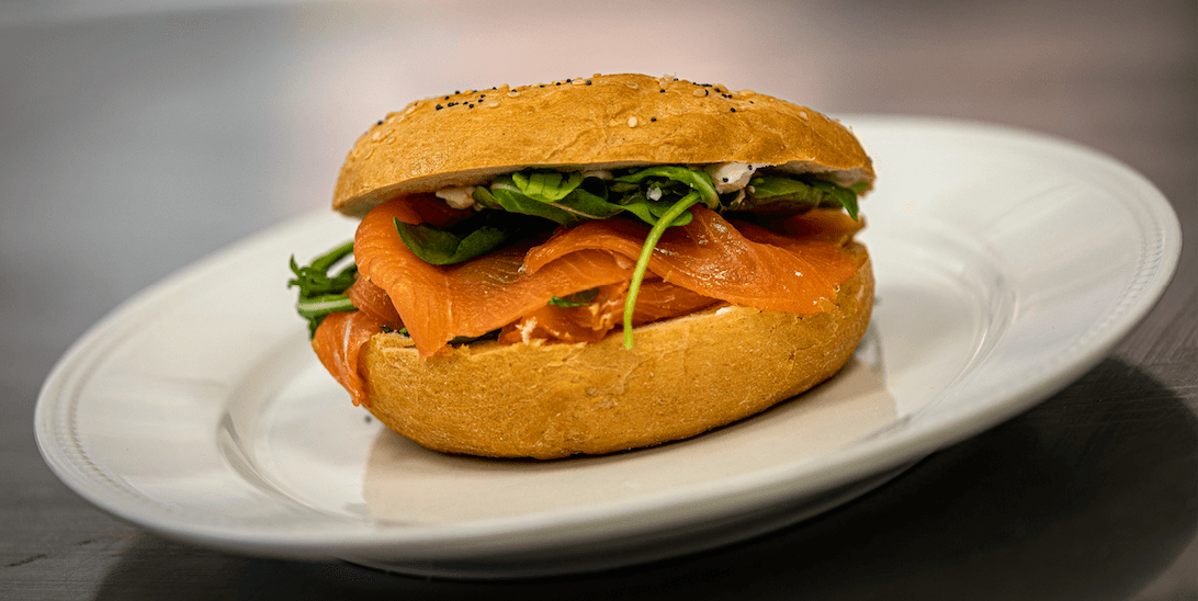 Salmon Bagel 